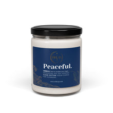 Load image into Gallery viewer, PEACEFUL, Clean Cotton Candle.